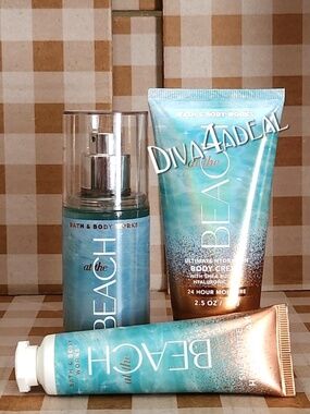 Bath & Body Works At The Beach 3PC Mini/Travel Set
